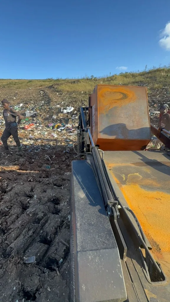 Responsible waste disposal by NJIA YETU SKIPS